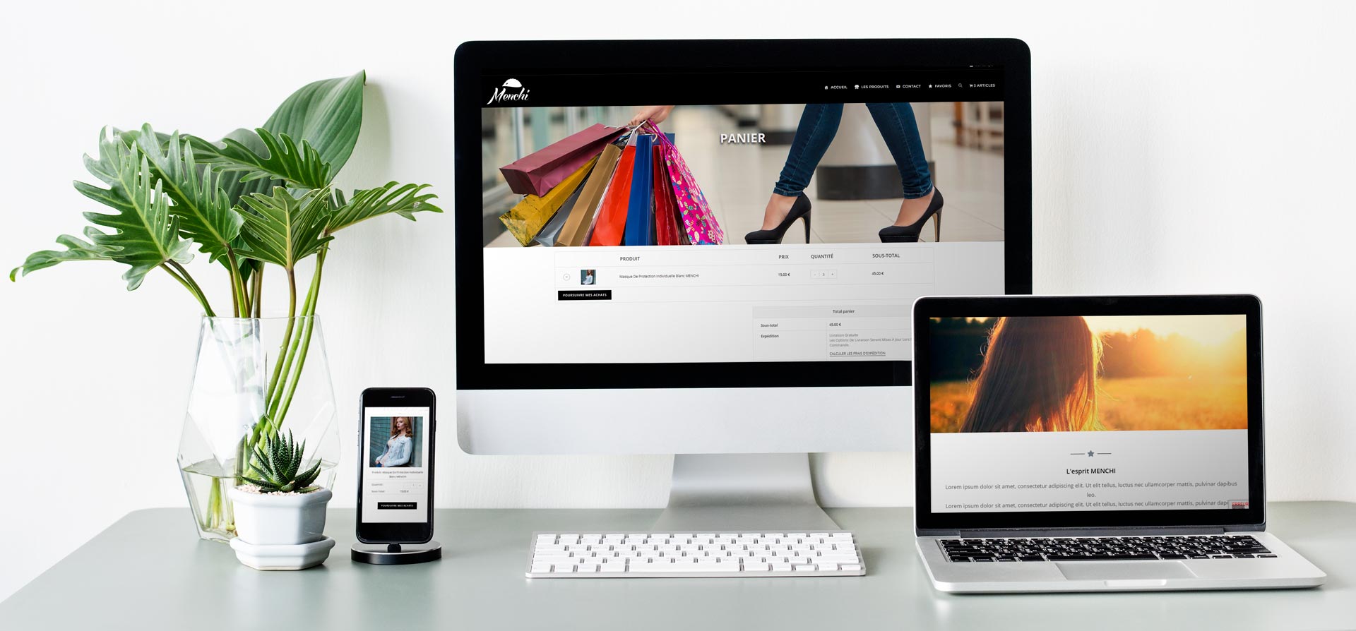 Webmaster indépendant - Création d'une boutique en ligne